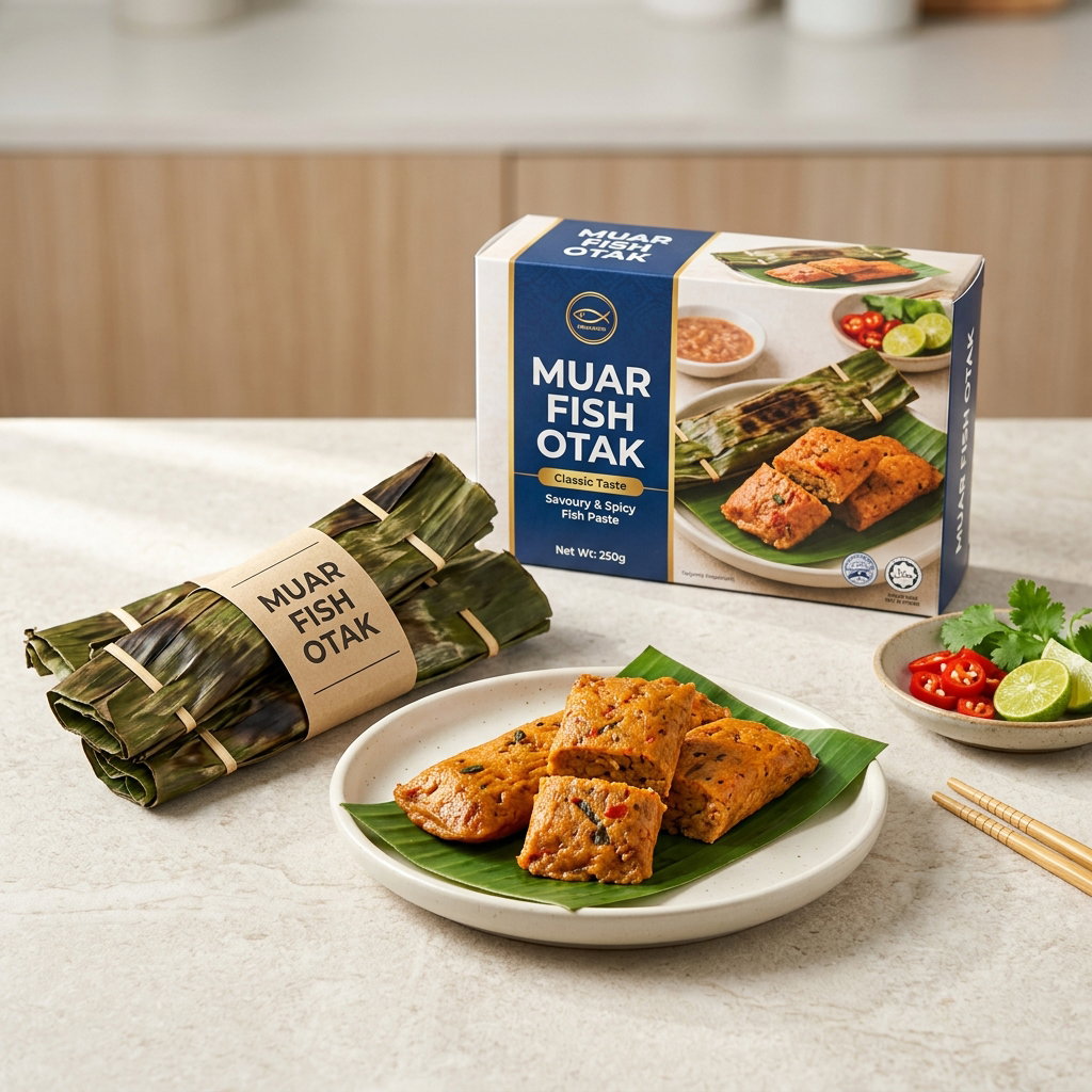 Muar Fish Otak
