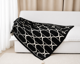 Soft Knitted Throw Blanket