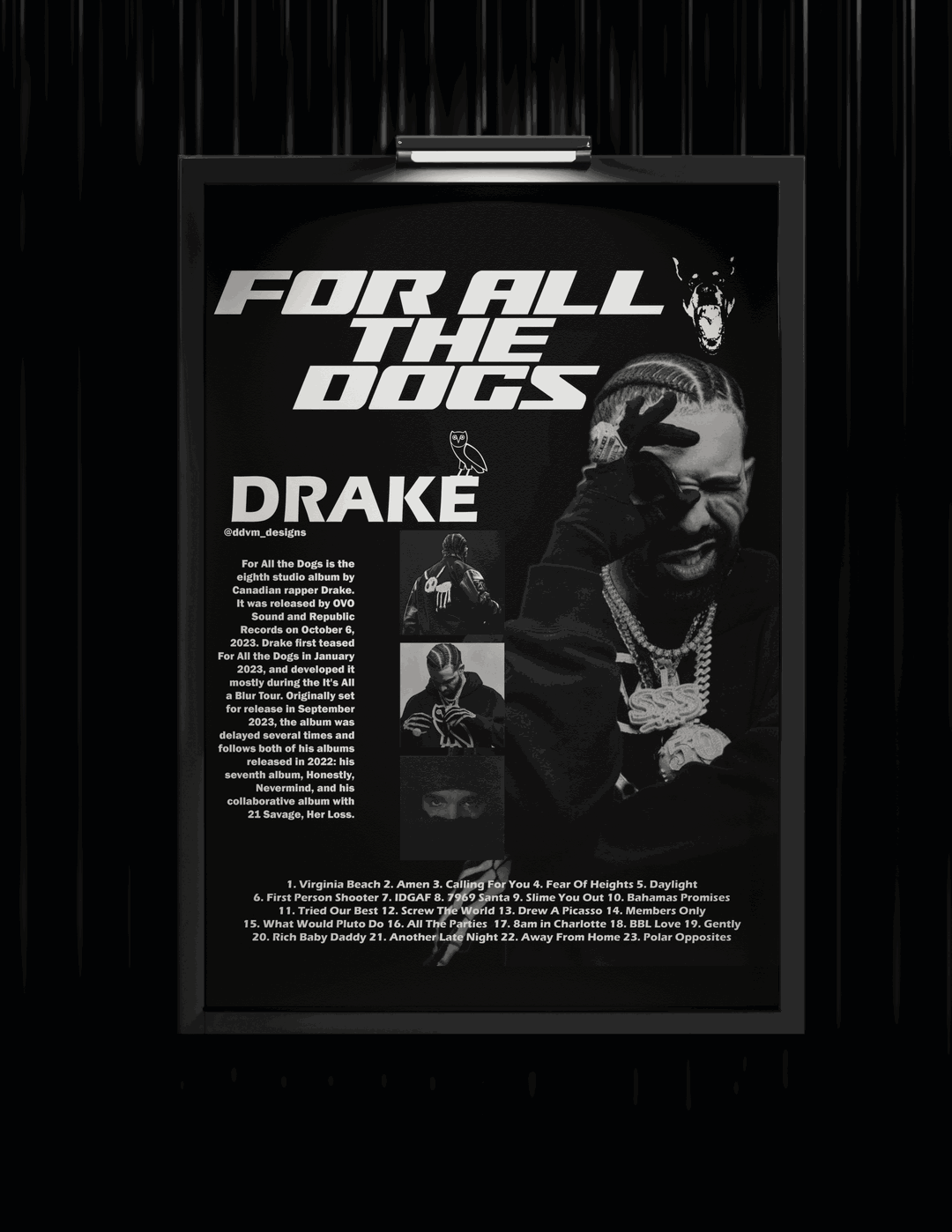 Drake Wall Poster