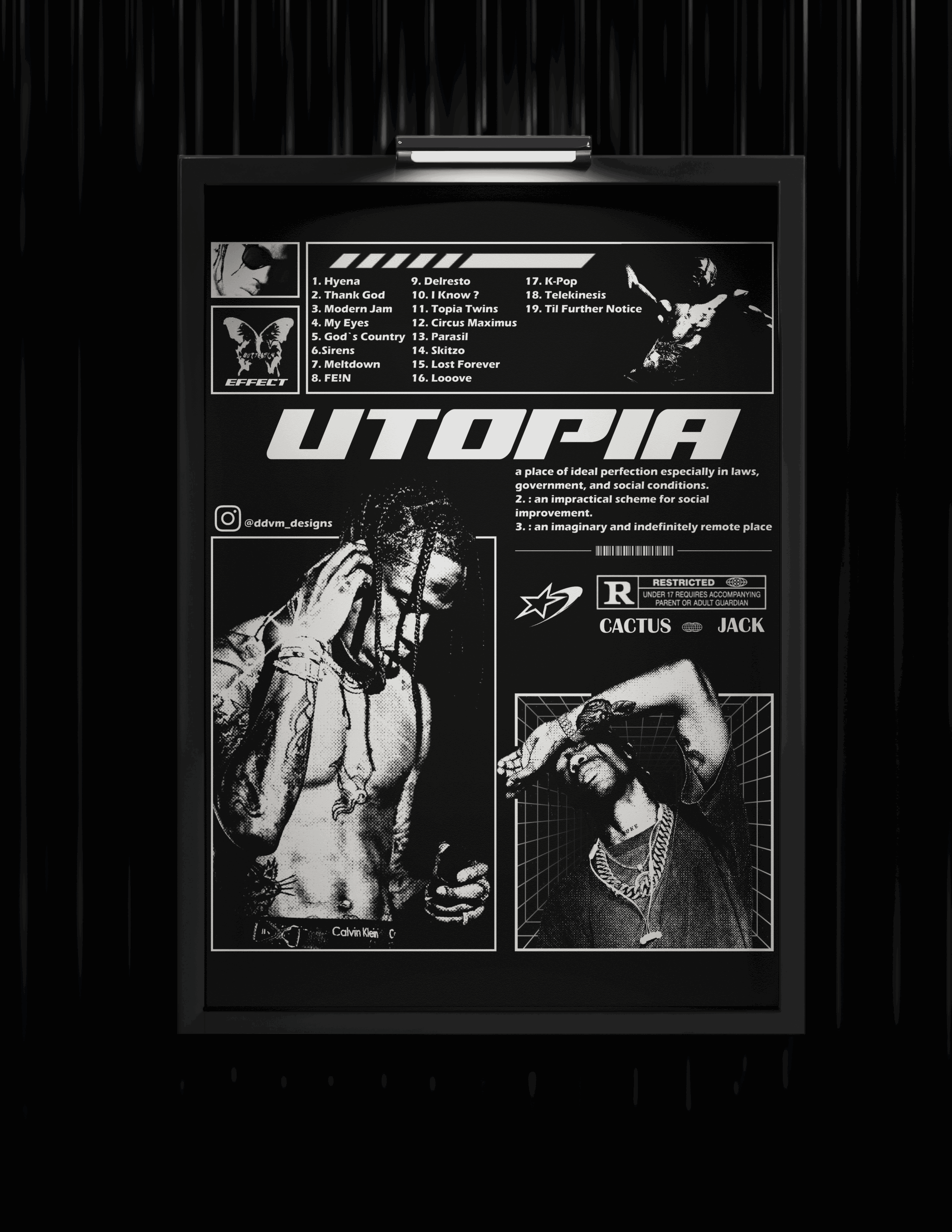 Travis Scott Wall Poster_0