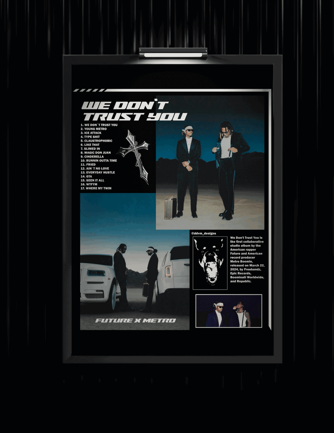 Future X Metro Wall Poster