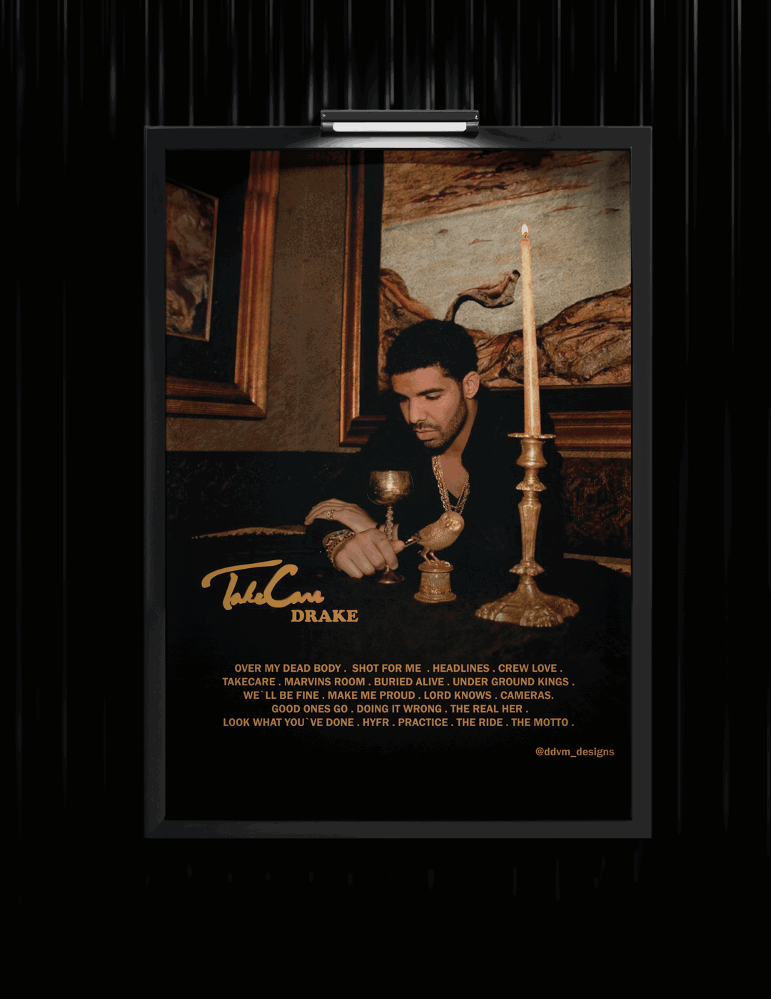 Drake 'Take Care' Wall Poster
