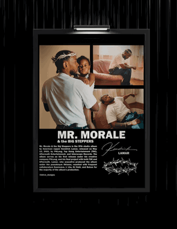 Kendrick Lamar 'Mr. Morale' Wall Poster