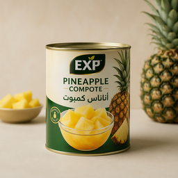 (EXP) - Pineapple compote أناناس كمبوت