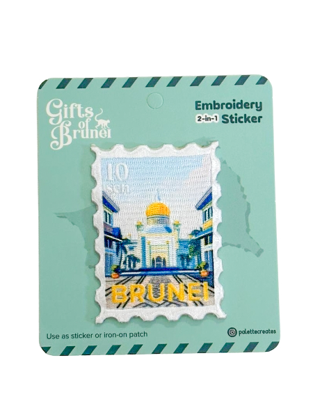 Post SOAS Mosque Embroidery Sticker 