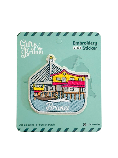 Kampong Ayer Embroidery Sticker _0
