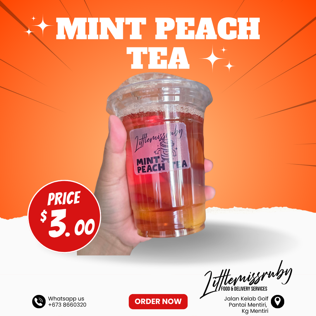 Mint Peach Tea