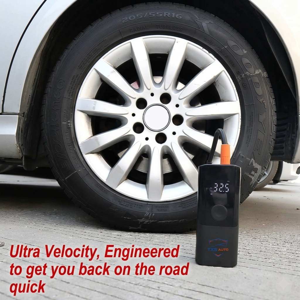 TXS Velocity V6 Smart Electric Air Pump (+Powerbank)   _5
