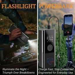 TXS Velocity V6 Smart Electric Air Pump (+Powerbank)   