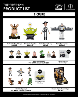 G-Dragon Peaceminusone x Disney Toy Story Official Merch