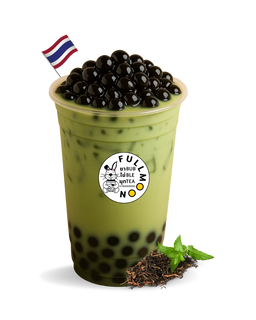 Jasmine Green bubble tea  ชาเขียวนมไข่มุก