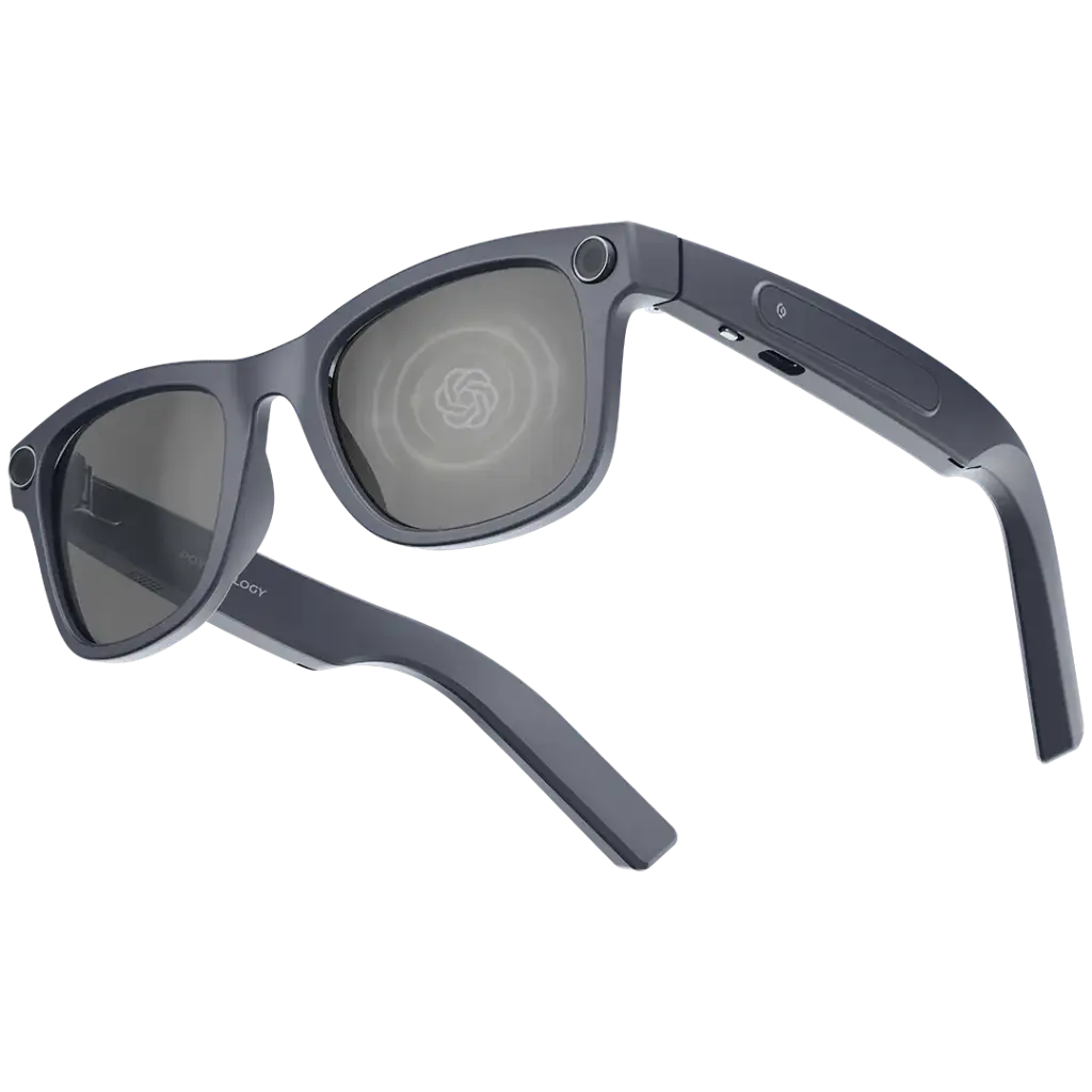 Powerology Lunettes connectées Camera 2K/Audio