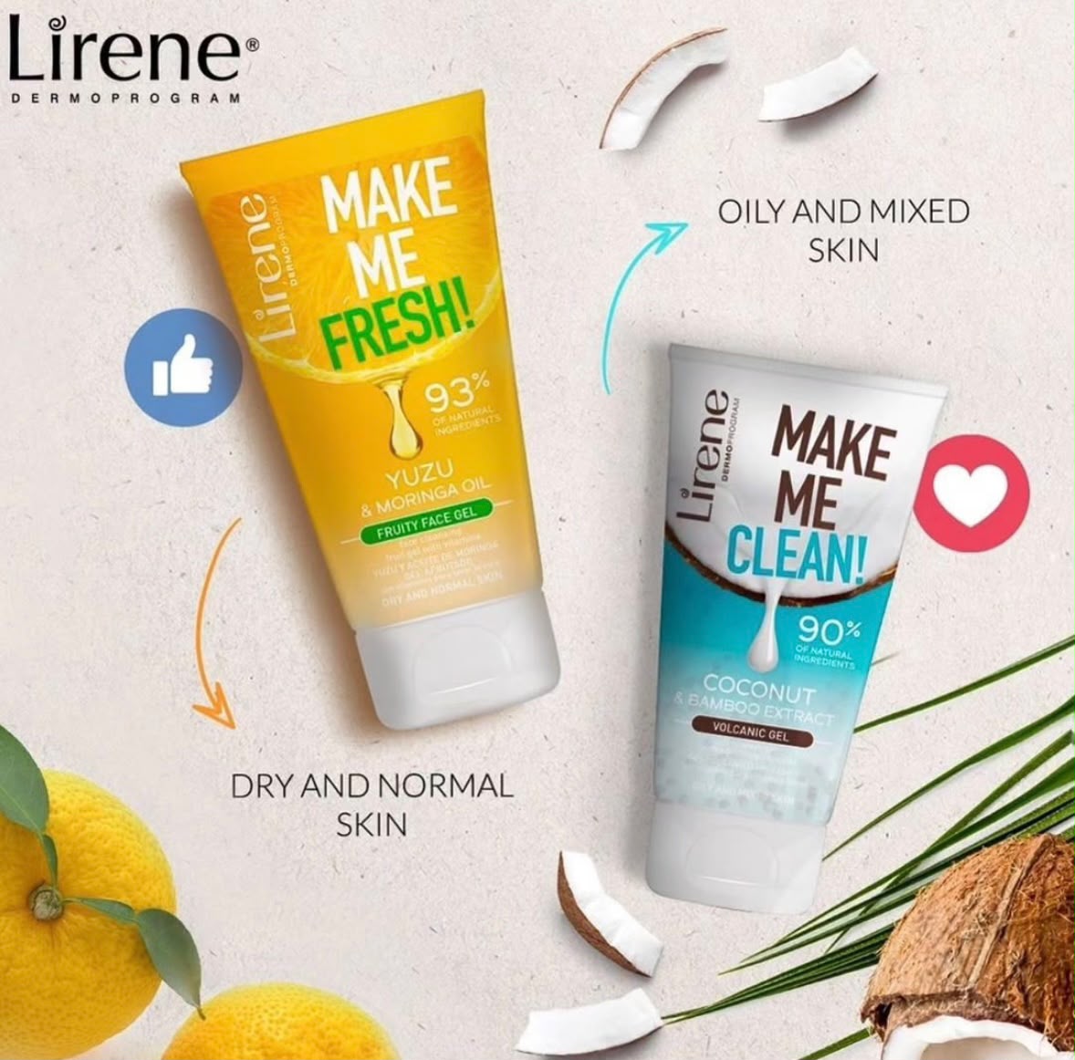 Lirene Face Gel Scrub 