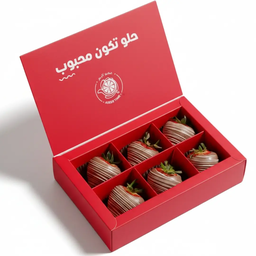 strawberry chocolate فراولة تشوكلت