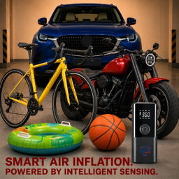 TXS Velocity V6 Smart Electric Air Pump (+Powerbank)   