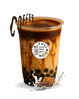 Brown Sugar Boba Latte  กาแฟบราวชูก้านมสดไข่มุก 