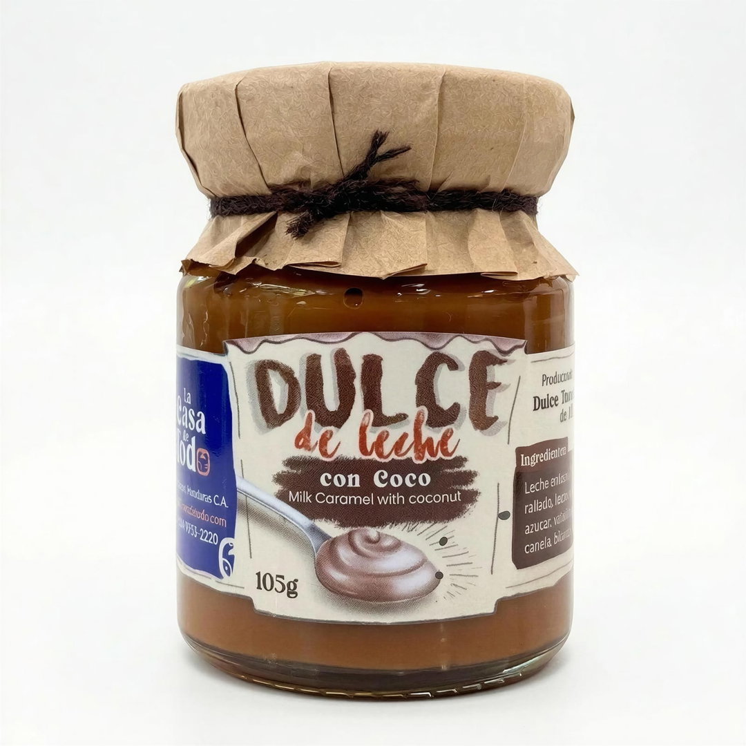 Dulce de leche con Coco (4 oz)