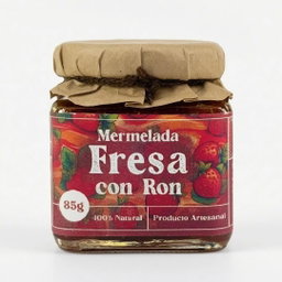 Mermelada de Fresa con Ron (85g)