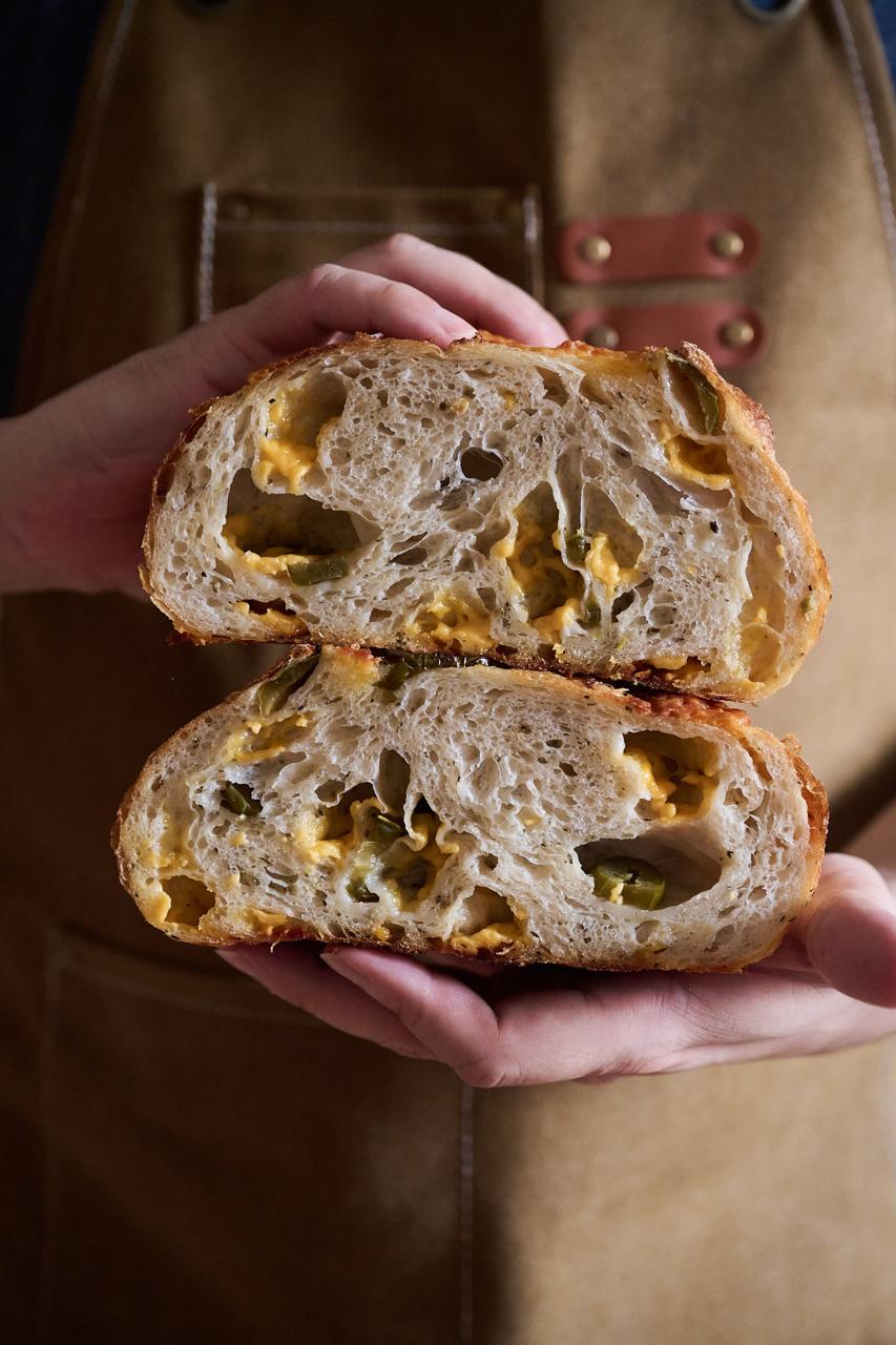 Jalapeño Cheddar Sourdough _0