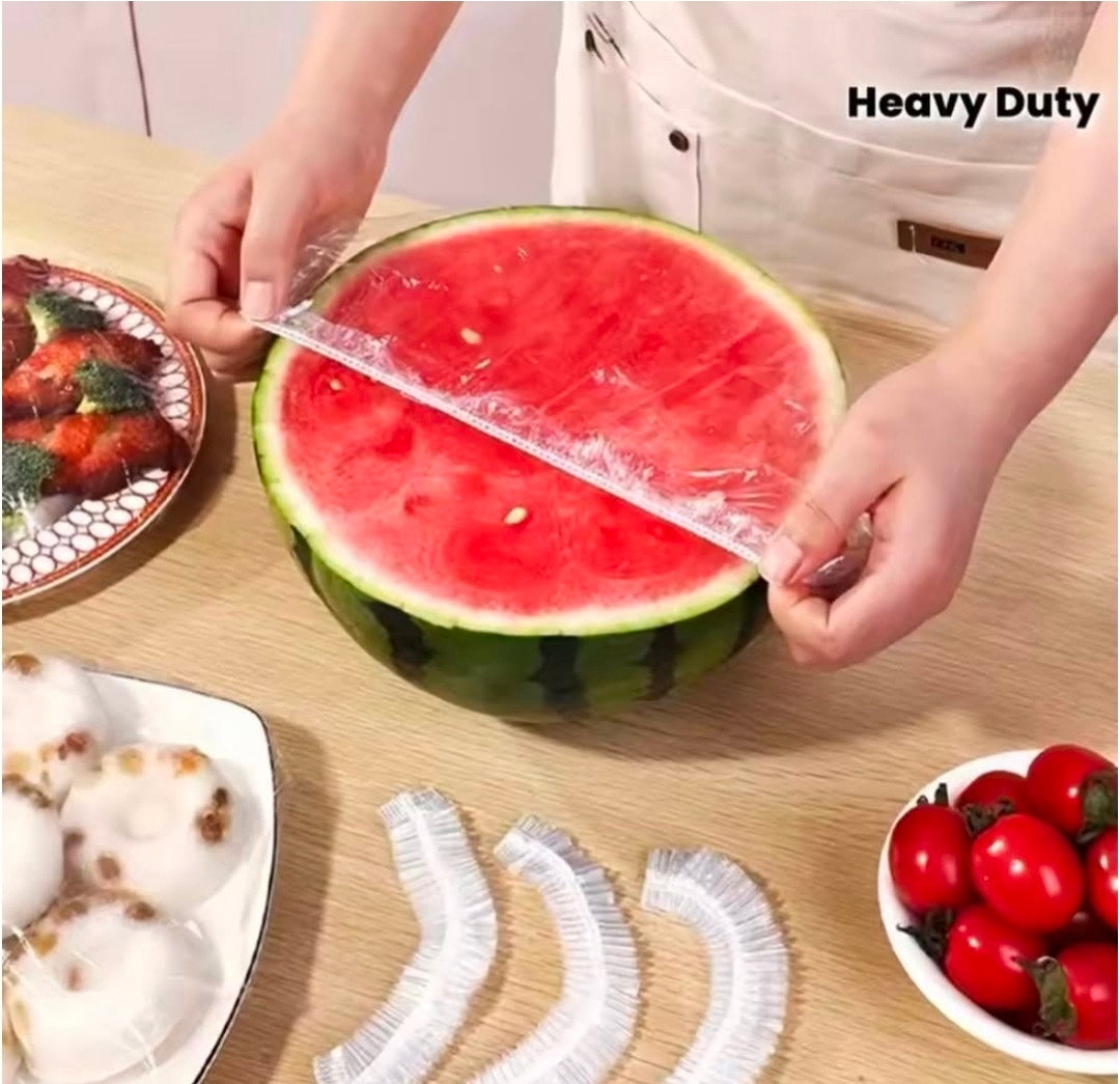 100 Piece Reusable Food Covers