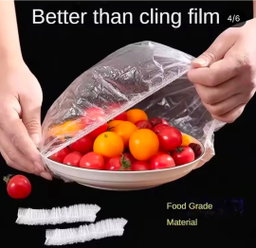 100 Piece Reusable Food Covers 