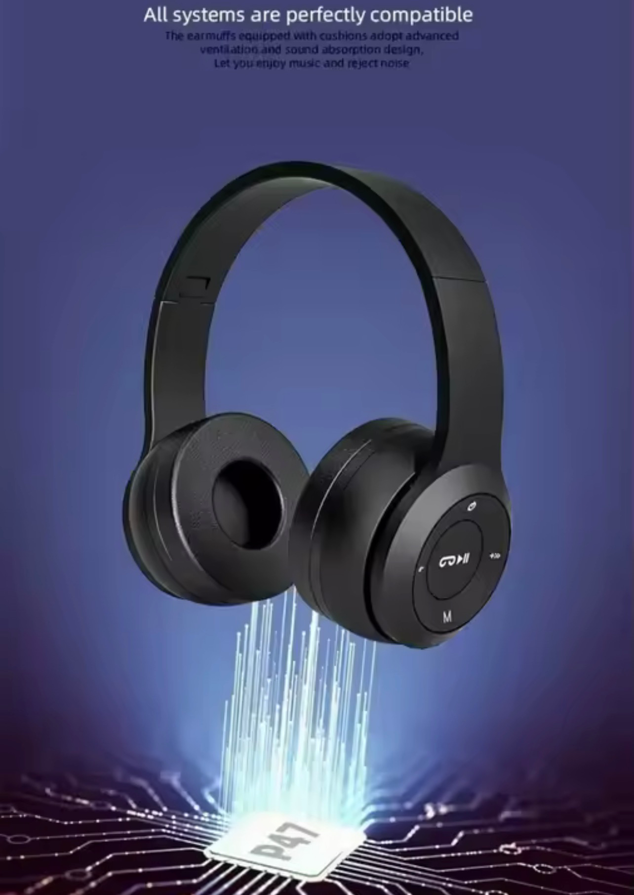 Wireless P47 Headphones_1