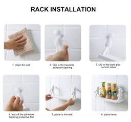 Adhesive Handman Shelf 