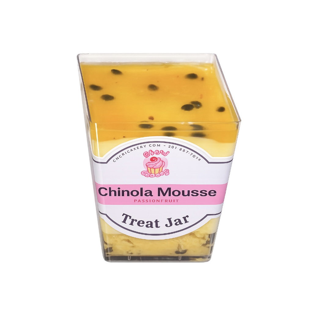 Passionfruit Mousse Treat Jar