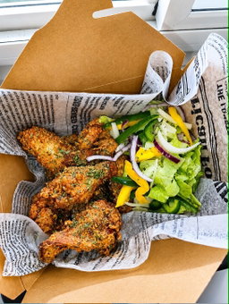 BBQ Wings Lunch Combo