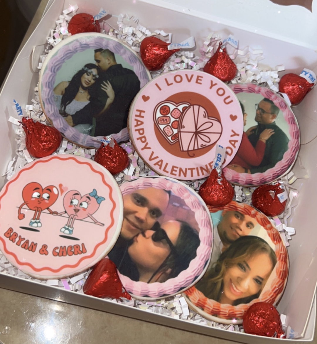 Photo Cookies Love Box