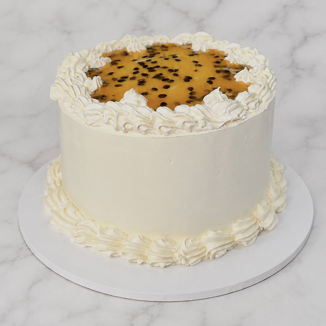 Passionfruit Vanilla Cake
