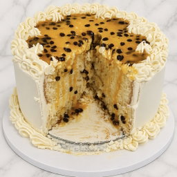 Passionfruit Vanilla Cake