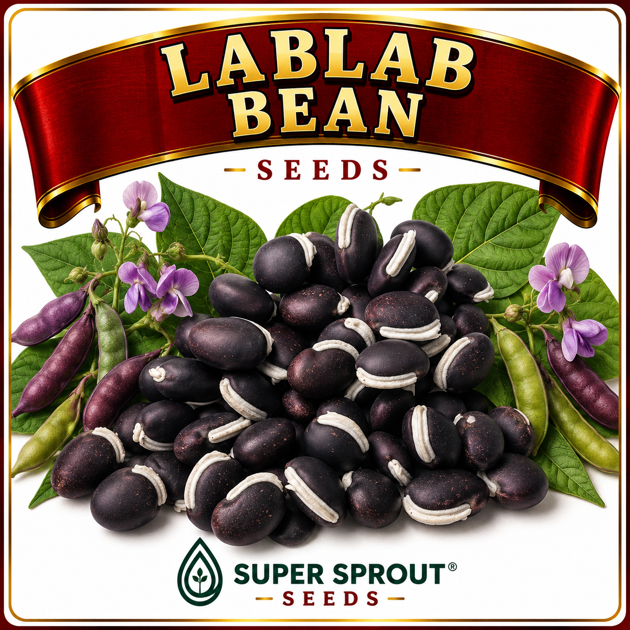 🌿LABLAB/ Hyacinth beans x 10 seeds_3