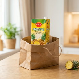 Pran pineapple fruit drink 1ltr
