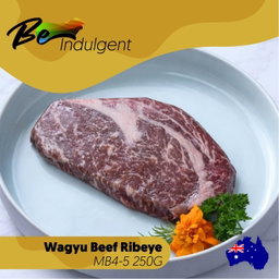 Be-Indulgent Wagyu Aust Beef Ribeye MB4-5 250G