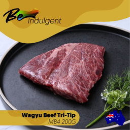 Be-Indulgent Wagyu Aust Beef Tri-Tip MB4-5 200G