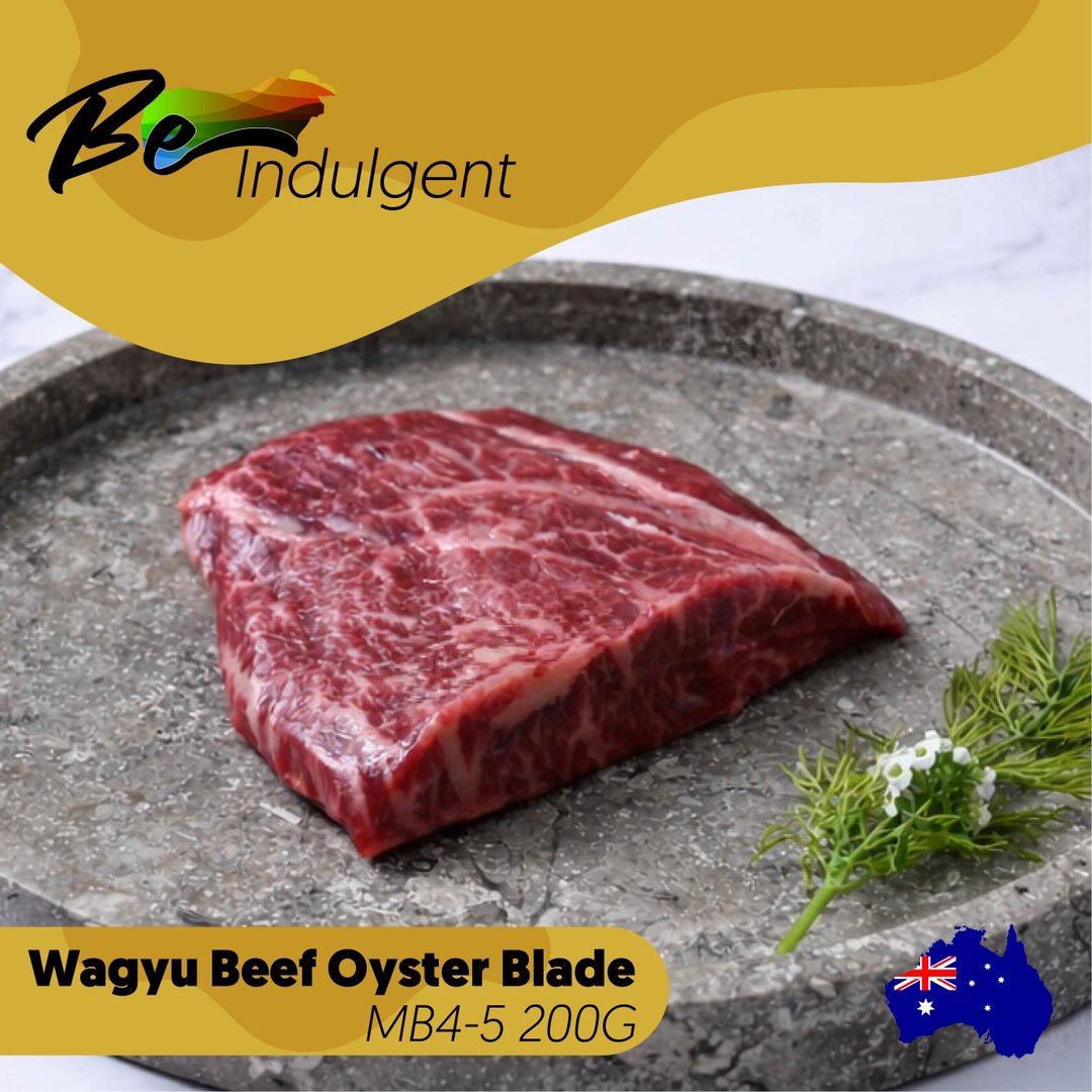 Be-Indulgent Wagyu Aust Beef Oyster Blade MB4-5 200G
