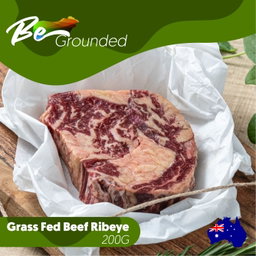 Be-Grounded Grass Fed Aust Beef Ribeye 200G