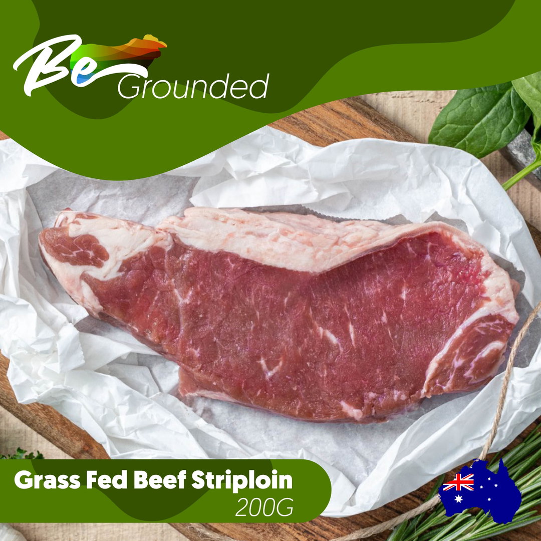 Be-Grounded Grass Fed Aust Beef Striploin 200G