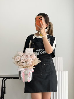 15 Stalk Soap Rose Flower Box