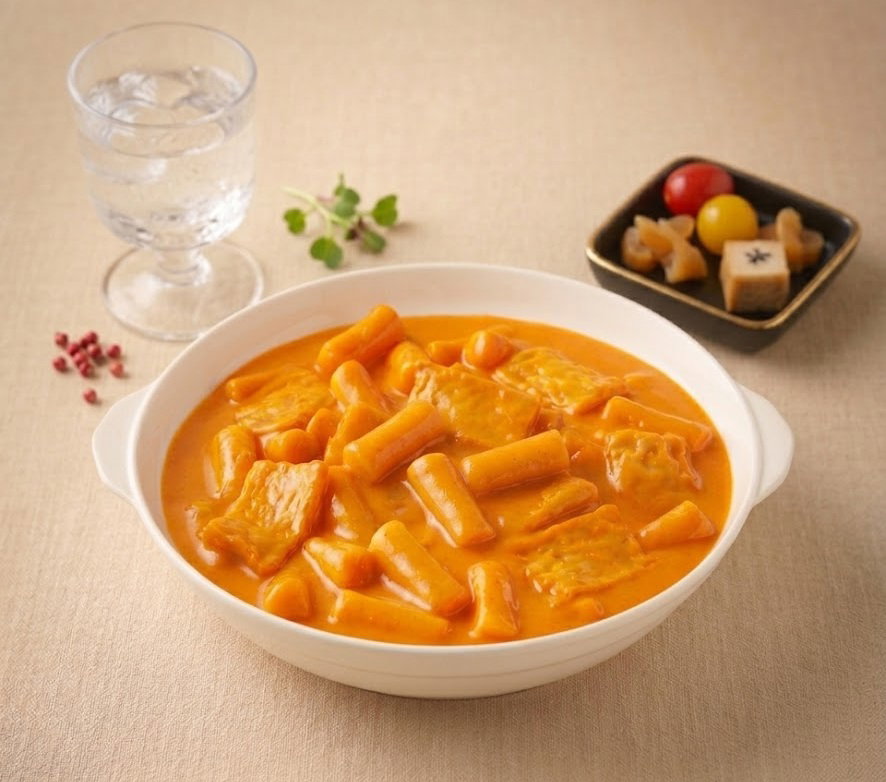 Sinjeon Rose Cream Tteokbokki (2 Servings)