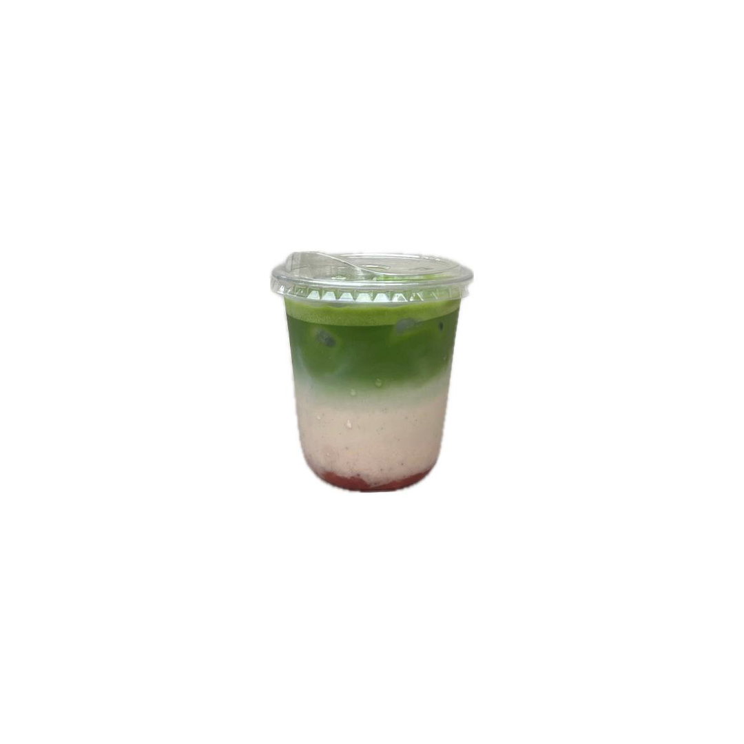 Strawberry Matcha Latte
