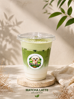 Matcha w Vanilla Cloud