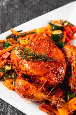 Roast Chicken with Puri - Tuesday   family 