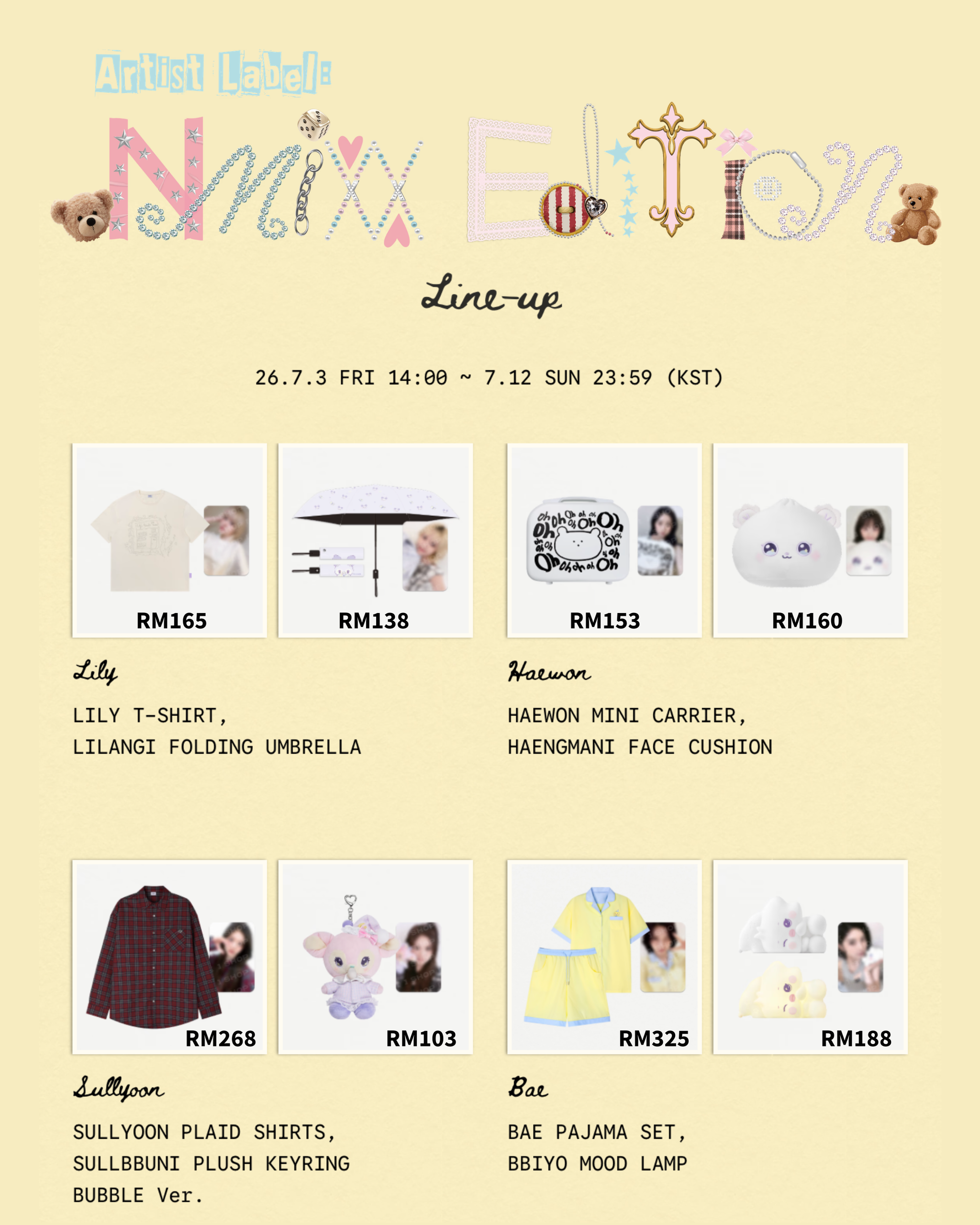 Artist Label : NMIXX Edition OFFICIAL MERCH_0