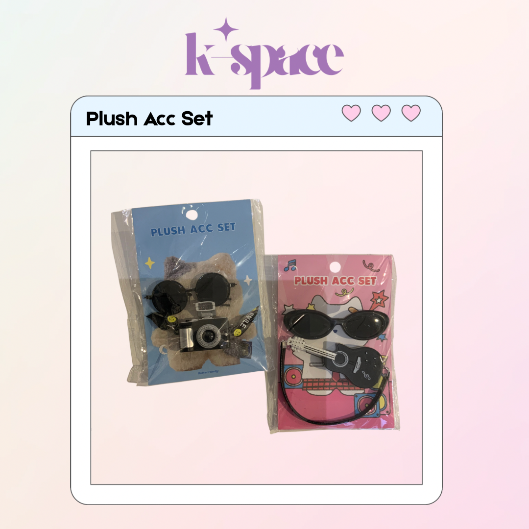 Cat Plush Accessories Set 