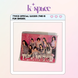 TWICE OFFICIAL GOODS (WORLD TOUR IN JAPAN : THIS IS FOR BINDER)