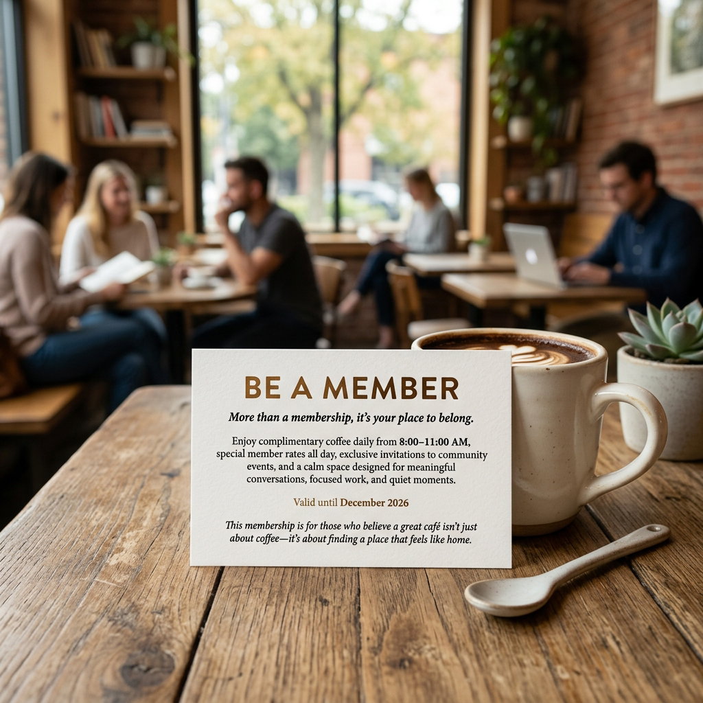 Be a Member