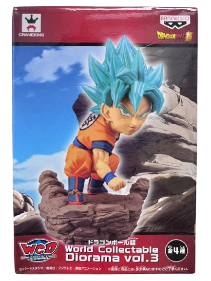 (Japan Version) World Collectable Diorama - Vol.3 Son Goku SSGSS "DRAGON BALL SUPER"_5