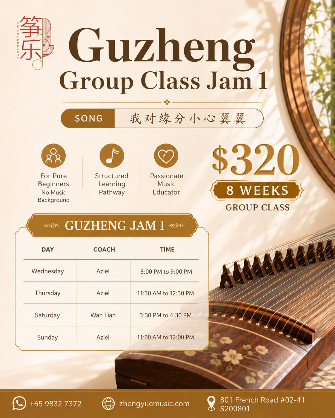 Group classes: 8 Lessons per Term_3